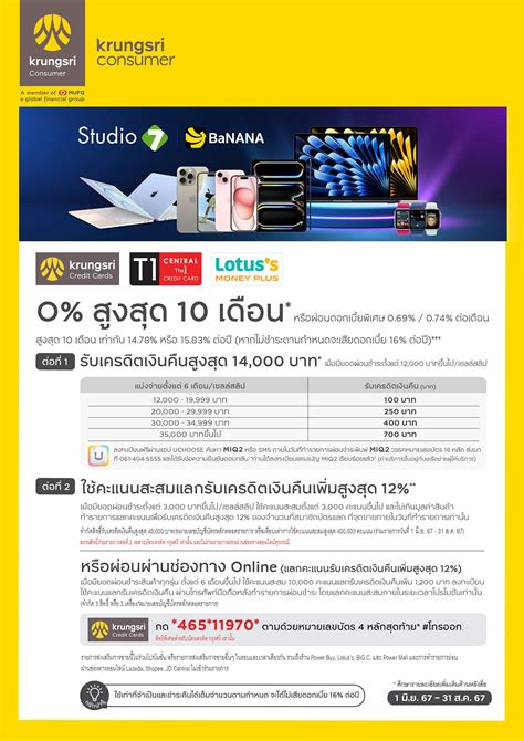 Krungsri credit card online